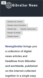 Mobile Screenshot of newsgibraltar.com